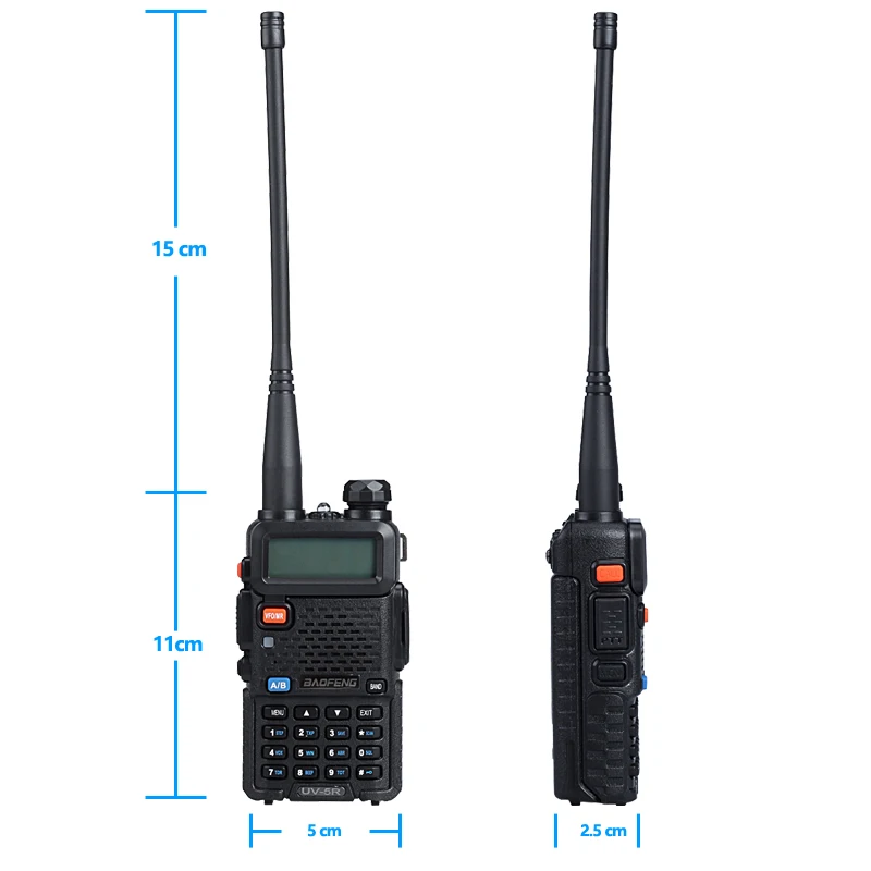 Original Baofeng 5W/8W UV5R Walkie Talkie Dual Band 136-174Mhz 400-520Mhz Portable BF UV-5R Two Way Radio Pofung HF Transceiver
