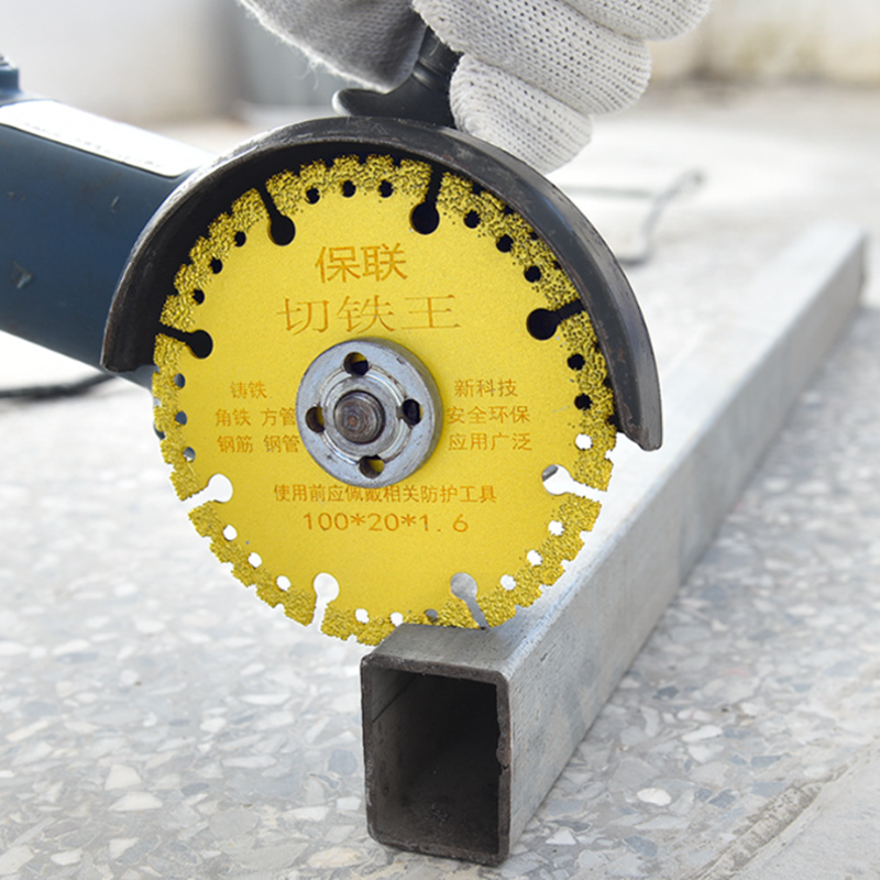 100/110Mm Đa Chức Năng Hàn Lưỡi Cưa Gạch Men Ngọc Ống Thép Cắt Kim Loại Lưỡi Cưa Kim Cương lưỡi Dao Cho Máy Mài Góc