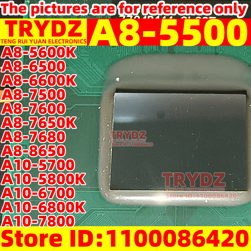 1 Stück A8-5500 A8-5600K A8-6500 A8-6600K A8-7500 A8-7600 A8-7650K A8-7680 A8-8650 A10-5700 A10-5800K A10-6700 A10-6800K A10-7800