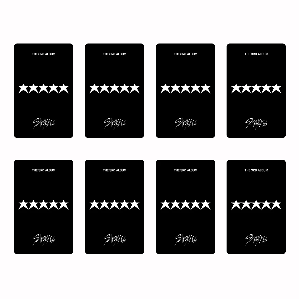 การ์ดอัลบั้ม SKZ 5STAR บางชานลี Know Hwang Hyun Jin คอลเลกชันการ์ดขนาดเล็ก