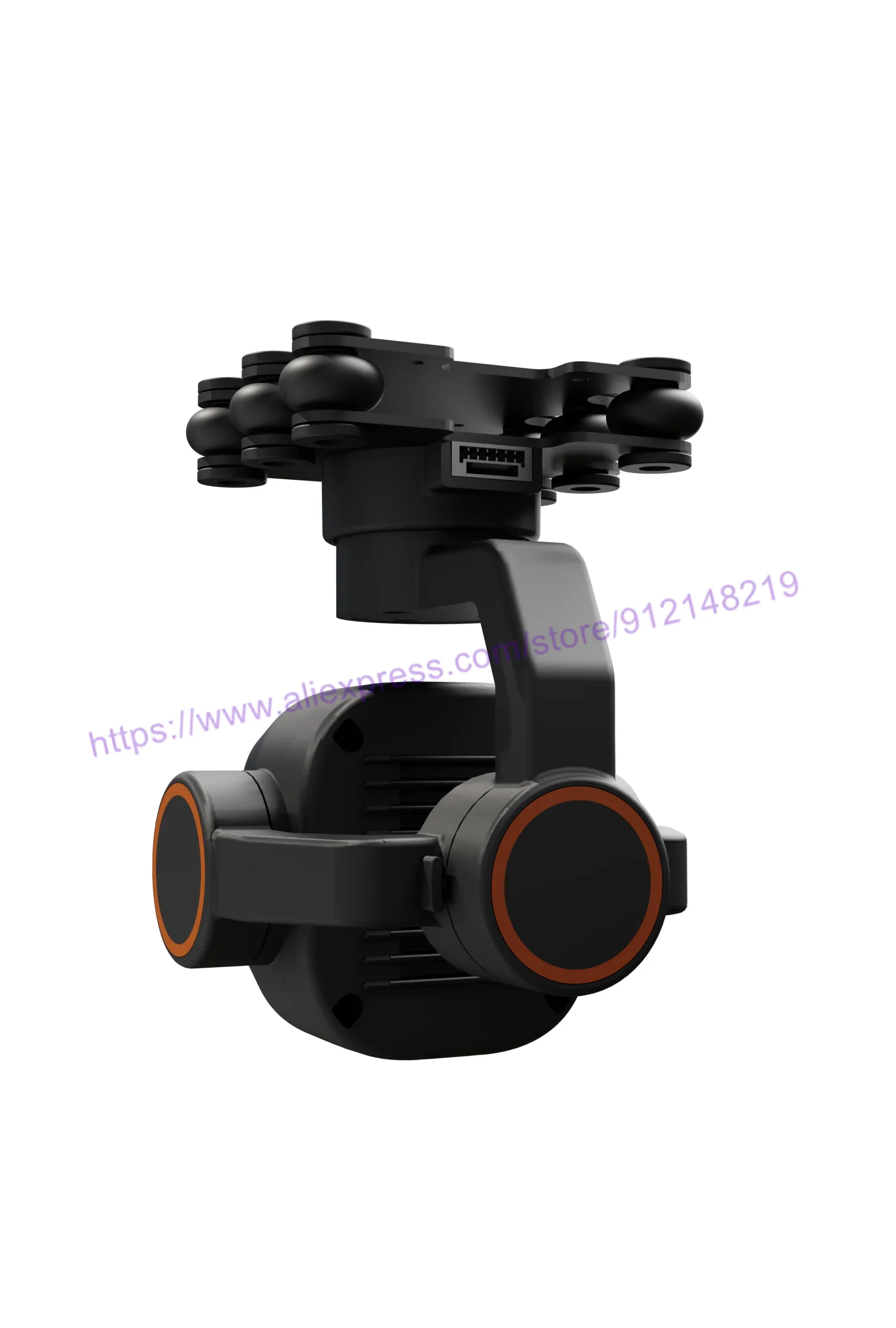 Skydroid-C12 2K Câmera De Alta Definição, Imagem Térmica, Rastreamento Dinâmico, 3 Axis Gimbal