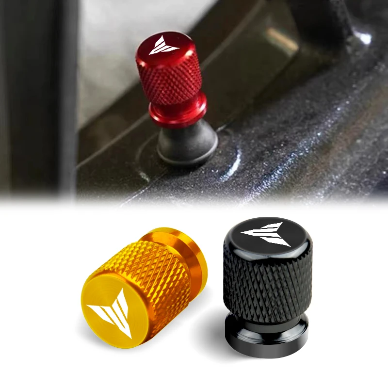 2 Stuks Motorfiets Accessoires Voor Yamaha MT09 MT07 MT10 MT03 Tracer 900 700 XSR700 XSR900 Ventiel Air Poort Stem Cover caps