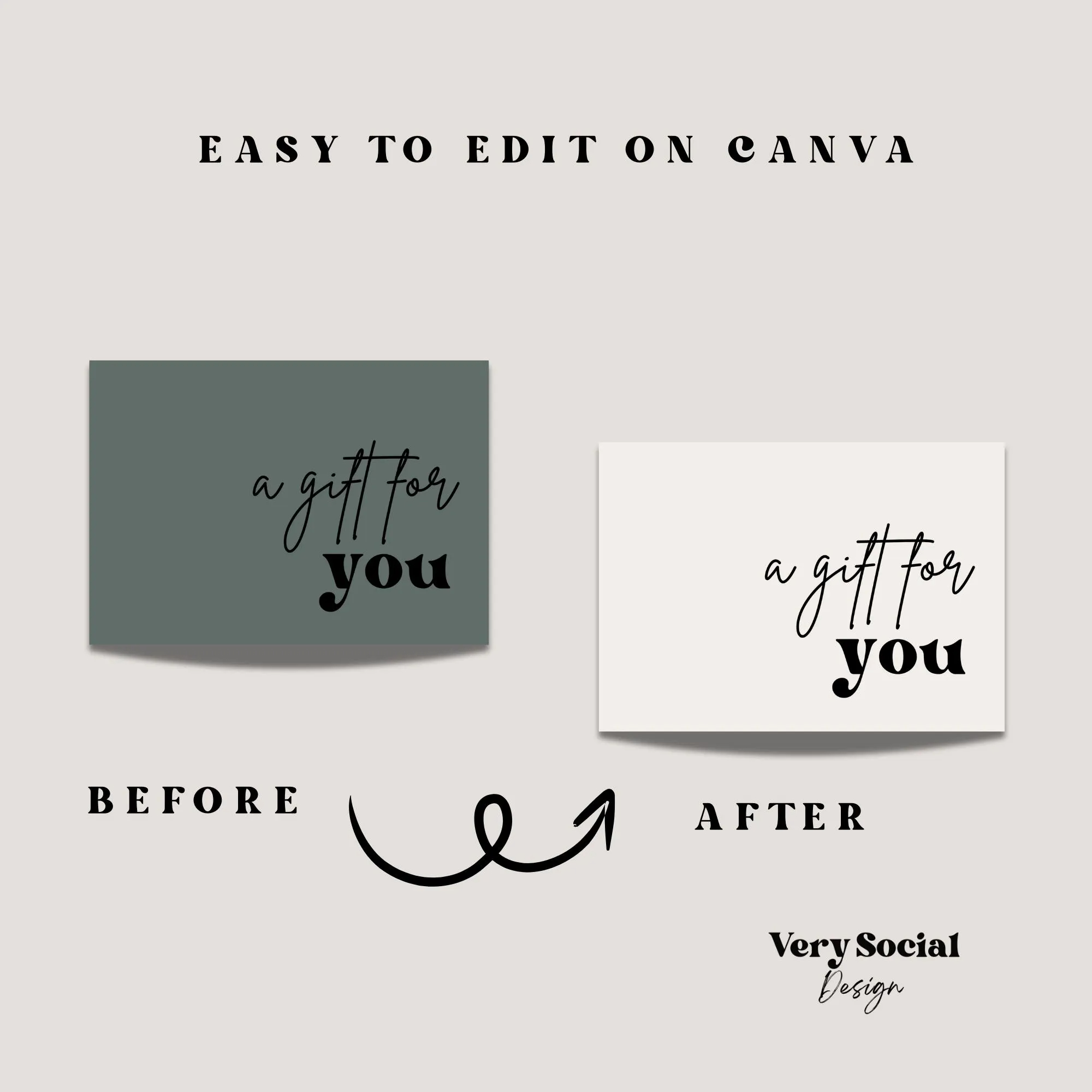 Trust Gift Card Set Custom Business Design Message Download Marketing Bundle Package