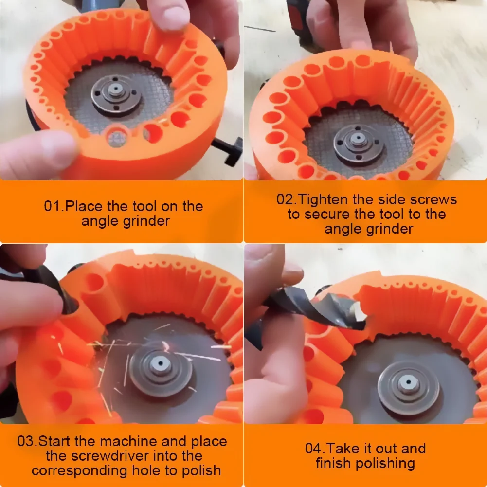 New 2-13mm Multipurpose Drill Bit Grinding Sharpener Polishing Grinding Tool Powered Tool Parts Applicable angle grinder