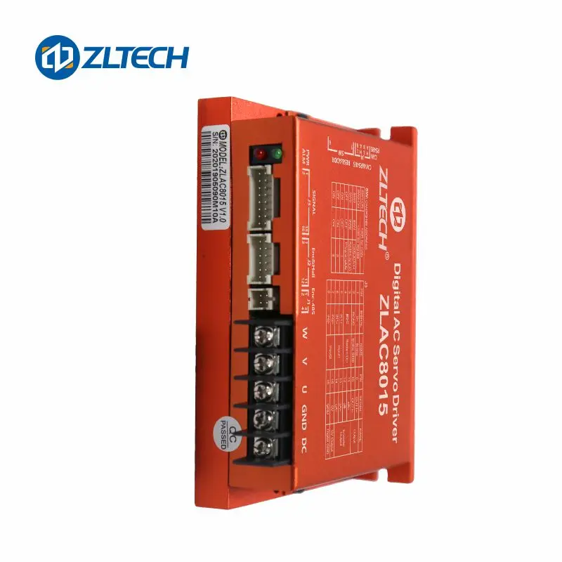 ZLTECH 3 Phase 24V-48V 15A-30A 500W Modbus RS485 CANbus Brushless DC Hub Servo Motor Controller Driver For Delivery Robot