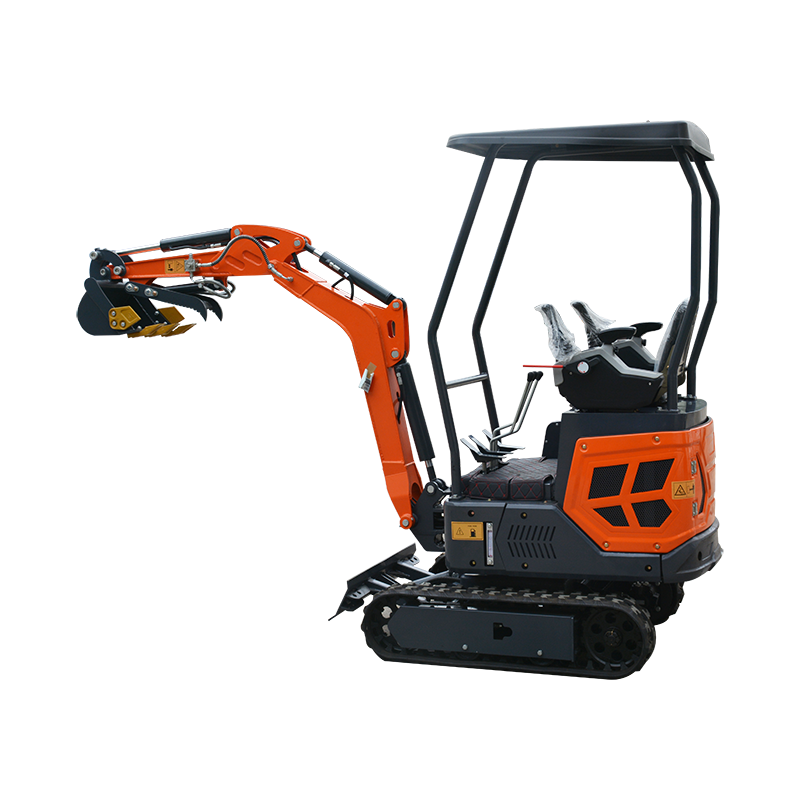 Escavadeira rastreada com motor Euro 5 personalizada, 1 tonelada, 1,5 toneladas, pequena escavadeira agrícola para o novo mercado da China, certificação CE da Epa