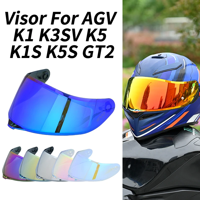 Козырек для шлема для AGV K1 K3SV K5, очки для мотоциклетного шлема, мотоциклетный шлем, обесцвечивающие линзы, козырек ночного видения