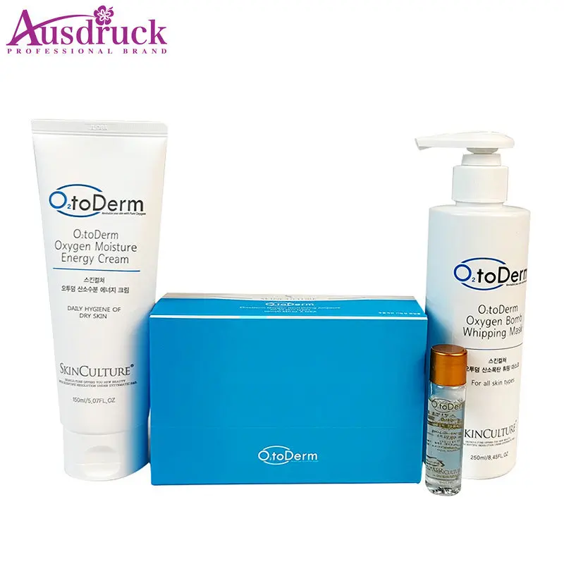 O2toderm Krim Wajah Pembersih Kulit Oksigen Semprotan Wajah Serum Peremajaan Kulit Produk O2toderm Cair