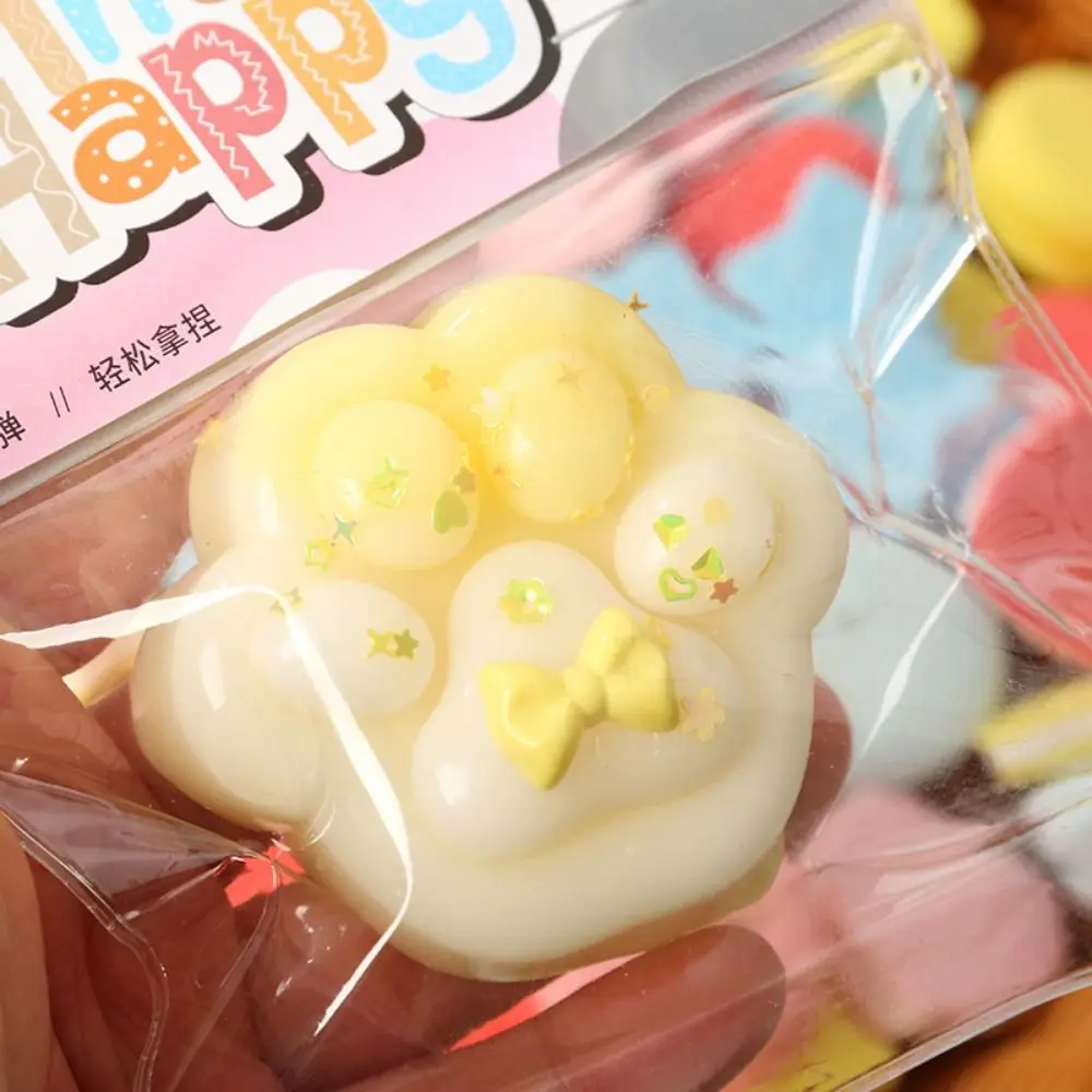 Squishy ของเล่นใหม่ Fidget MINI Kawaii Cat PAW Squeeze ของเล่นสีชมพูน่ารักแมวน้อยเท้า Relief ความเครียดของเล่นเด็กผู้ใหญ่ของขวัญที่ไม่ซ้ำกัน