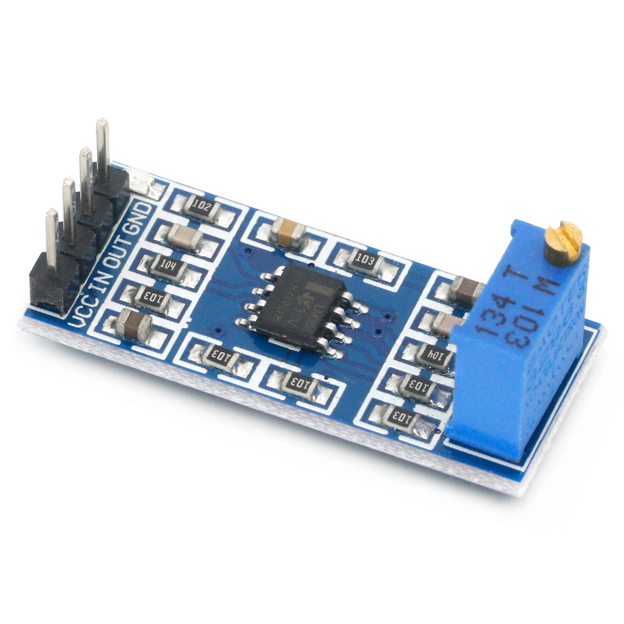 1 шт., новый модуль усиления сигнала LM358 100 увеличение времени