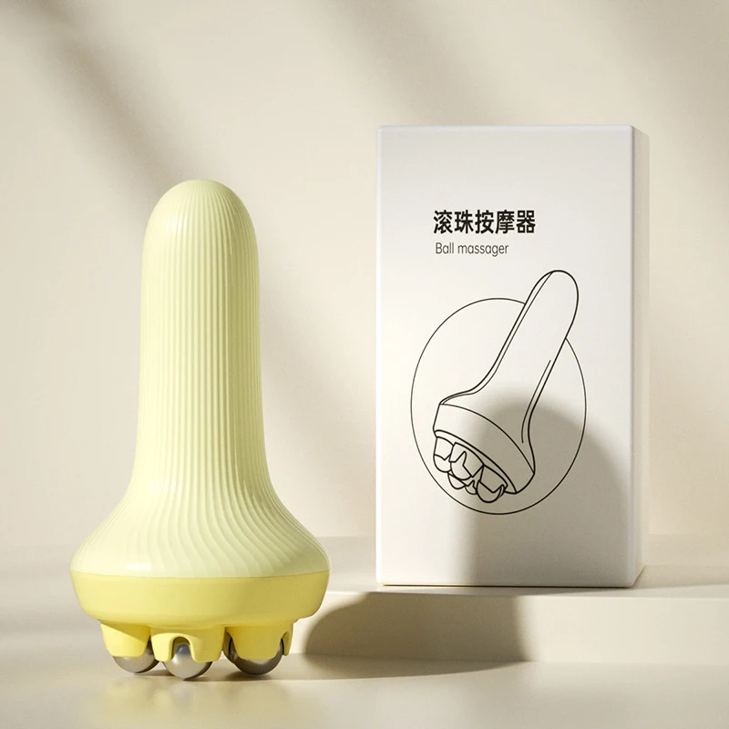 Rollenmassagegerät für die innere Bewegung großer und kleiner Beiner, Muskelentspannung, Bauchformung, rollender Ball, der den Bauch reibt