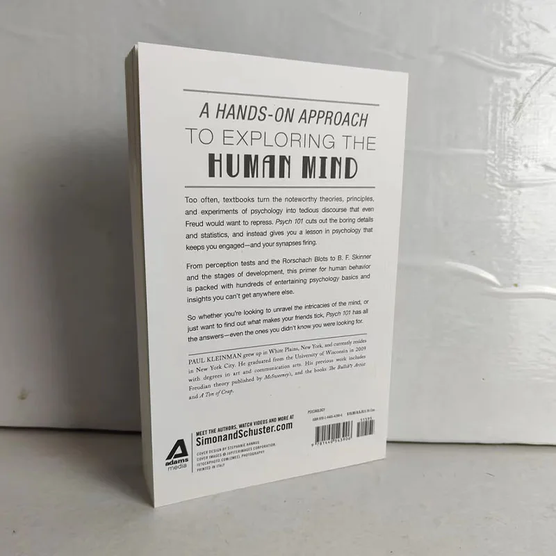 Psych 101 by Paul Kleinman A Crash Couse in the Science of the Mind 人気の心理学参考書 英語の本 ペーパーバック