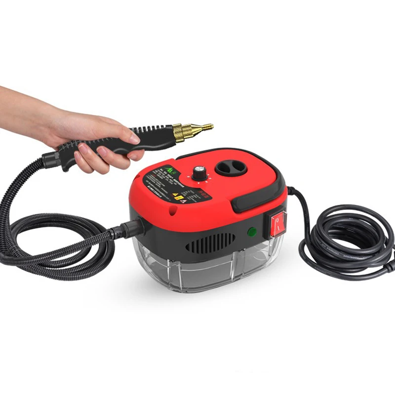 Handheld Steam Cleaner High Temperature Pressurized Steam Cleaning Machine with Brush Heads for Kitchen Furniture Bathroom Car