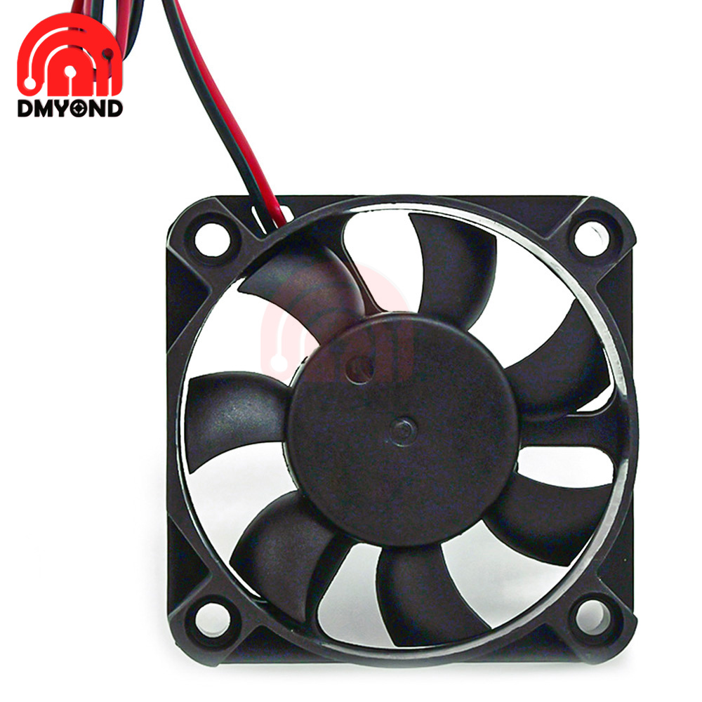 Вентилятор постоянного тока 5010, 5 В постоянного тока, 12 В, 24 В, 5 см, 50 мм, 50X50X10 мм, микро охлаждающий вентилятор постоянного тока, радиатор процессора ПК, кулер