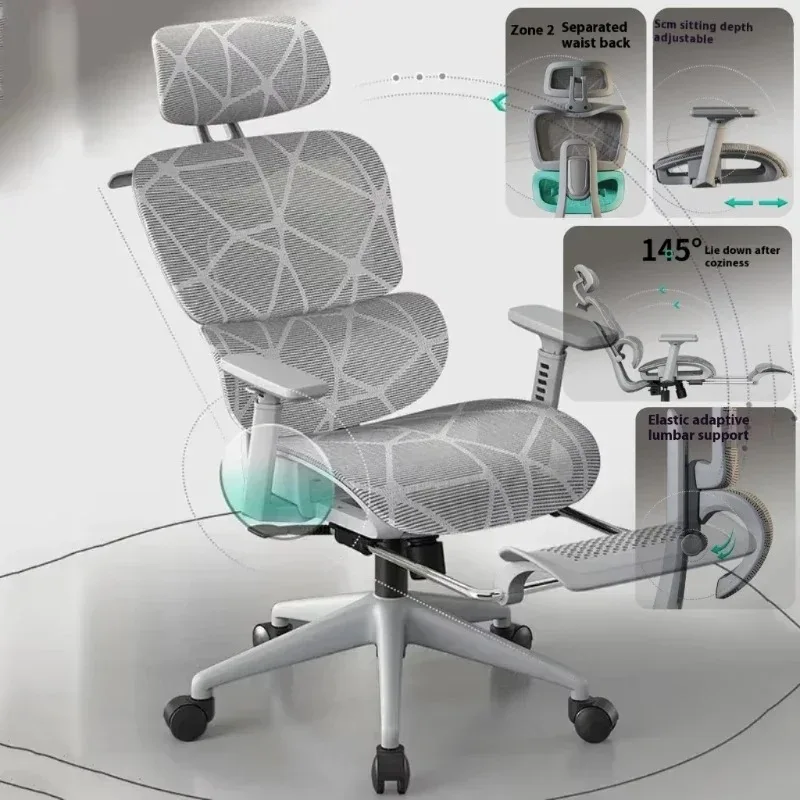 Sillón ergonómico para jugadores, reposacabezas 3D, sillas para juegos, muebles De oficina ajustables, Silla De masaje, muebles De Escritorio
