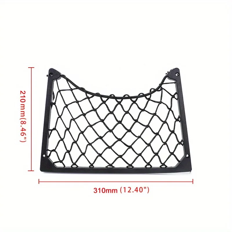 1pc Große Stretch Mesh Lagerung Rack Fracht Mesh Mesh Magazin Rack Auto Caravan RV Boot Camper Bus Zubehör