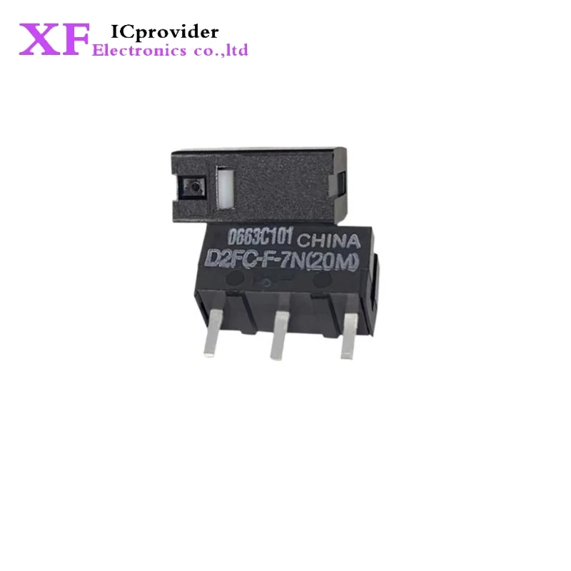 2pieces 5pieces 10pieces  D2FC mouse micro switch button D2FC-F-7N 10M 20M OF D2FC-F-K 50M for omron
