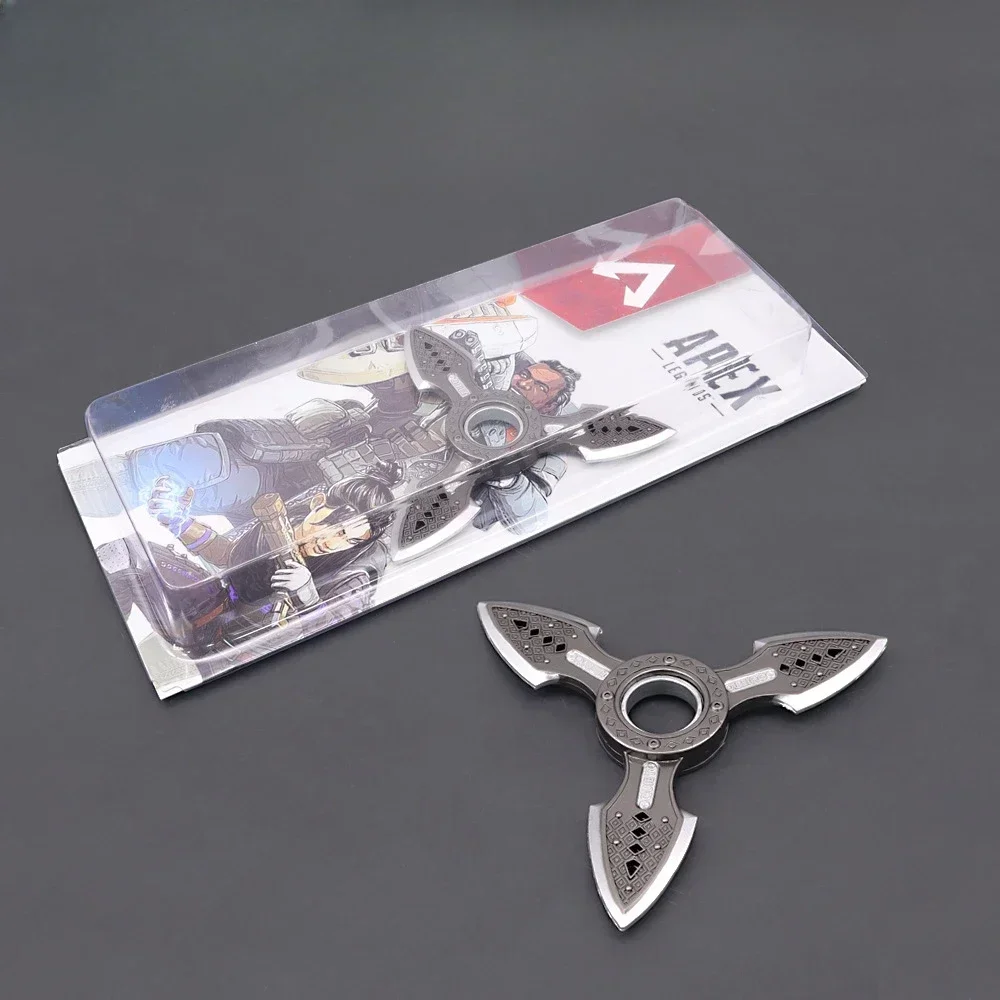 ของเล่นลูกดอกแบบใหม่10ซม. จาก Apex Legends, โมเดลลูกดอกมรดกกรรมแบบไม่ตัดพวงกุญแจโลหะของเล่นของขวัญบนโต๊ะ