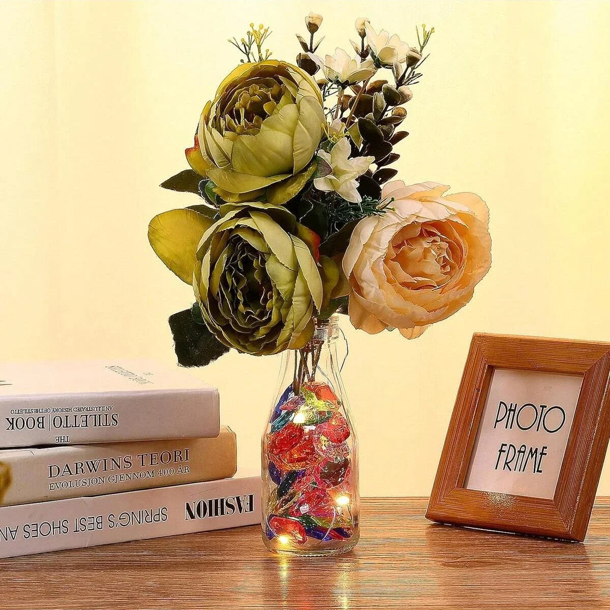 160g DIY Pirate Treasure Gem Toys Fake Acrylic Sparkling Gem Diamond Toys Colorful Beach Gemstones Pirate Jewelry Toys