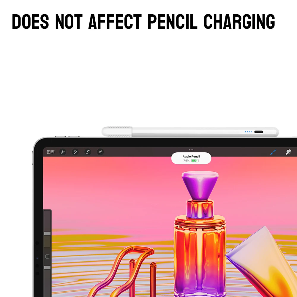 Para Apple lápiz cubierta de punta Stylus Protector de punta para iPad accesorios de lápiz táctil funda de silicona suave para aplicación estuche de lápices