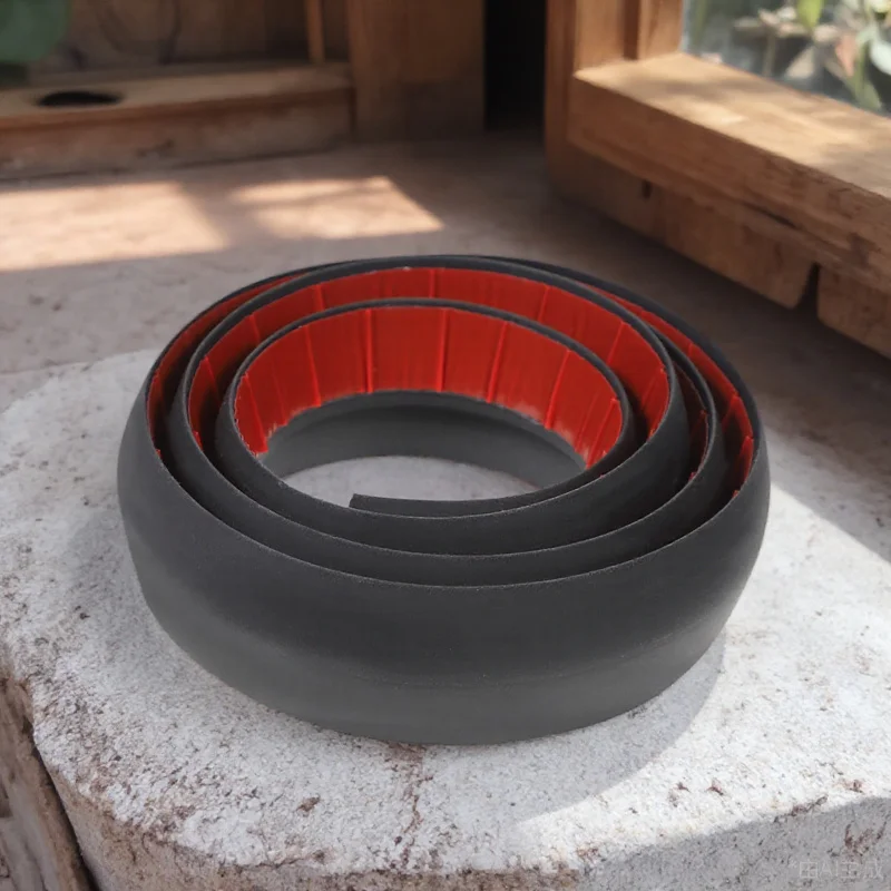 Listwa przeciwbryzgowa samoprzylepna z PVC, 80 cm, możliwość cięcia, do płytek, dywanów, prógów, do drzwi, listwa progowa.