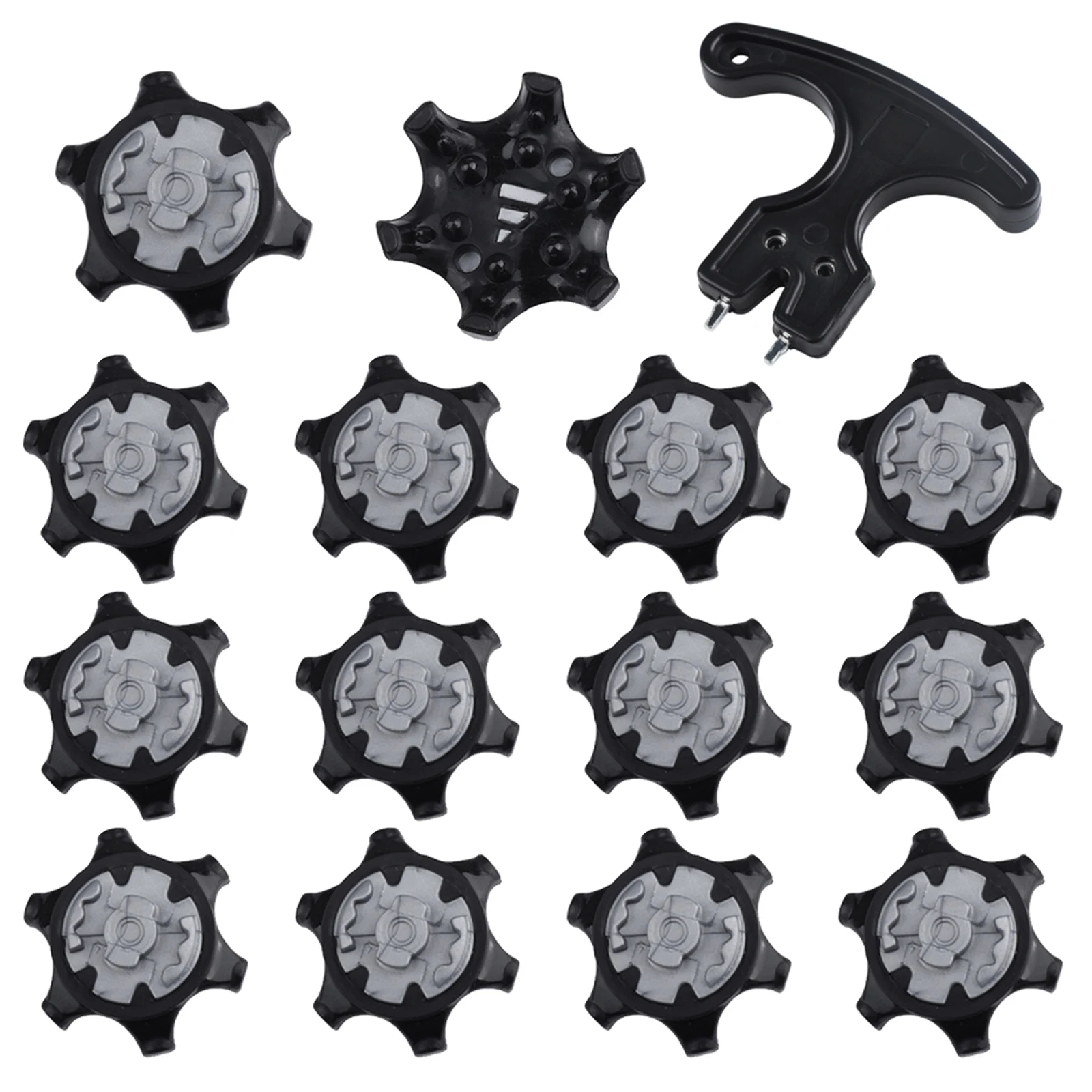 14 Golf Shoe Studs - Quick-twist Replacement Studs for Ping Systems | Durable and Ultra-thin Golf Shoe Studs Golf Accessories