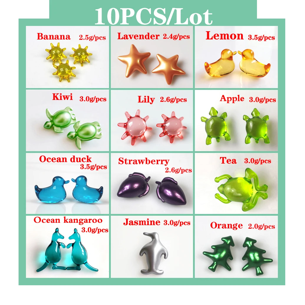 10 ชิ้น/ล็อตสปาน้ํามันหอมระเหยน้ํามันอาบน้ําลูกปัดมุกลูกปัดอาบน้ํา Body Moisturizing Essential Oil ป้องกันผิวแห้ง