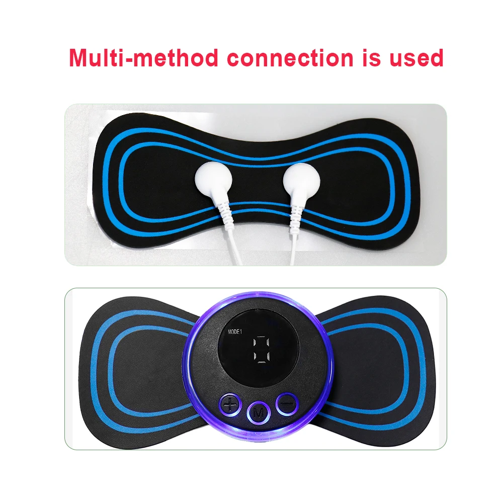 10/20 Stuks EMS Nekmassage Patch Vervanging Trainer Hip Exerciser Afslanken Tientallen Body Massager Gel Pads Spierstimulator sticker
