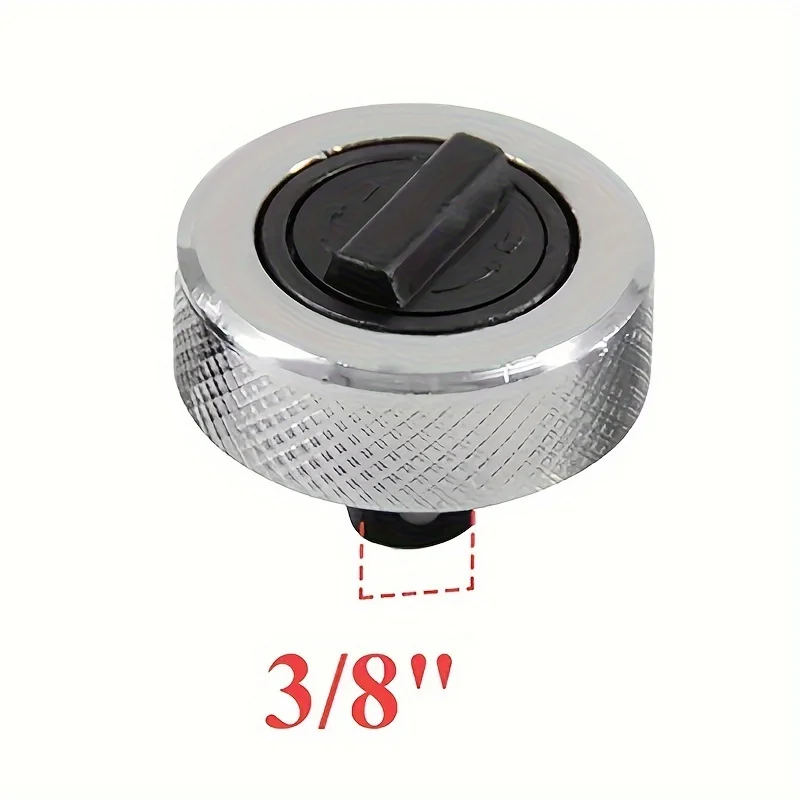 Mini chiave a bussola a cricchetto Presa a cricchetto con palmo in acciaio intero Maniglia a cricchetto reversibile con dito 1/4 "3/8" 1/2 "Drive