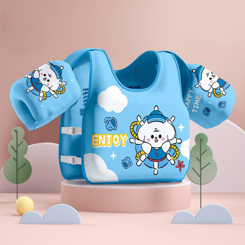 ROOXIN 아기 수영 조끼 어린이 부력 조끼 수영 반지 튜브 아이 수영 팔 반지 수영 풀 플로트 물 놀이 장비