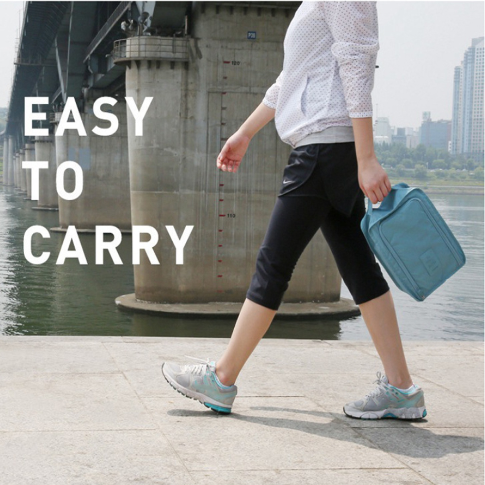 Travel Storage Portable Sneaker Bag Dustproof Breathable Foldable Shoes Storage Bag Single Shoe Storage Bag Zipper Pouch