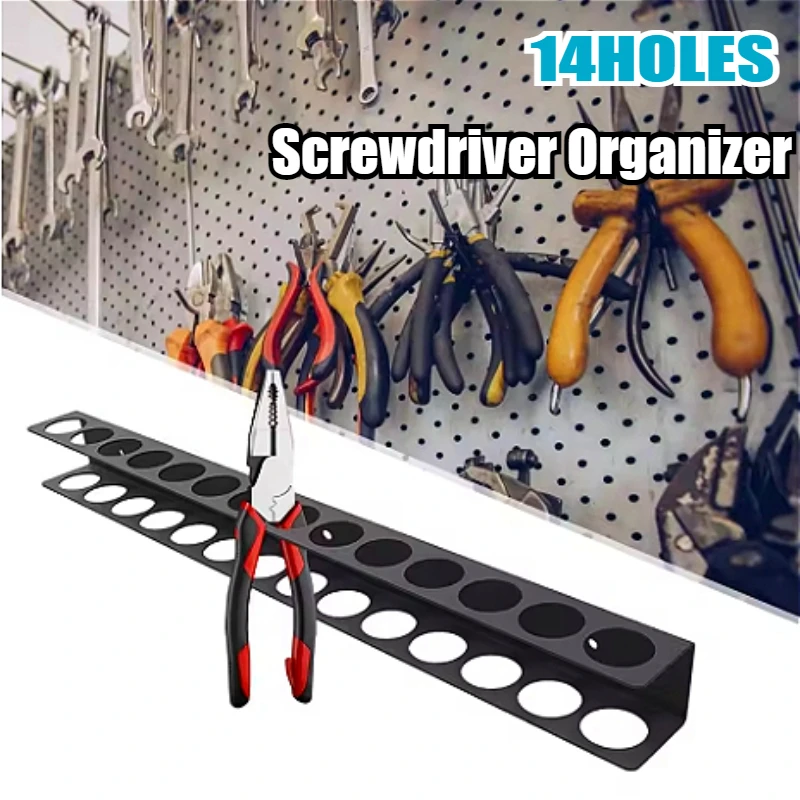Schroevendraaier Organizer Schroevendraaier Opbergrek Handgereedschaphouder voor werkplaats