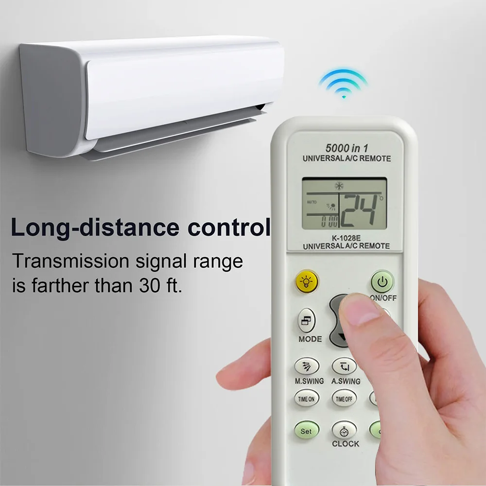 5000 in 1 Universal Air Conditioner Remote Control for LG Gree Midea Toshiba Haier Daikin Hitachi Sharp Panasonic Samsung Sanyo
