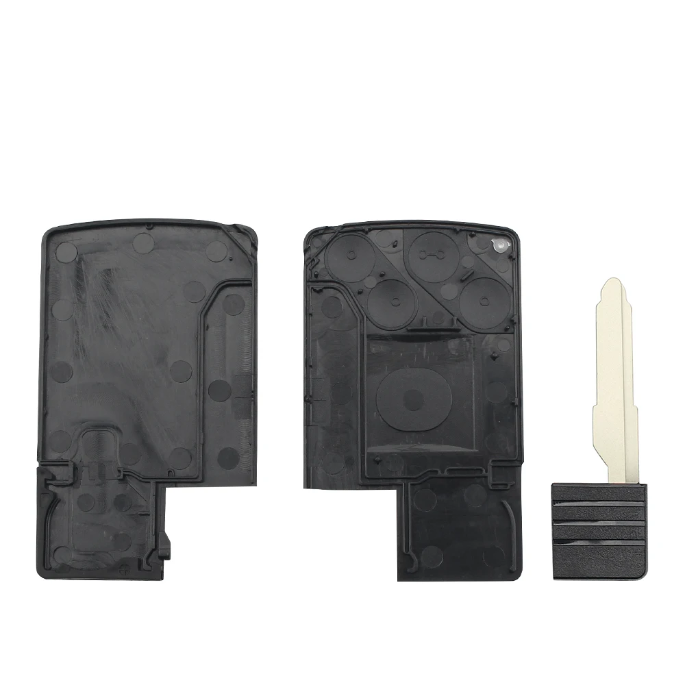 KEYYOU 2/3/4 кнопки Smart Remote Car Key Card Shell Fob Case Fob для Mazda 5 6 8 CX7 CX-9 RX8 Miata MX5 Verisa MPV