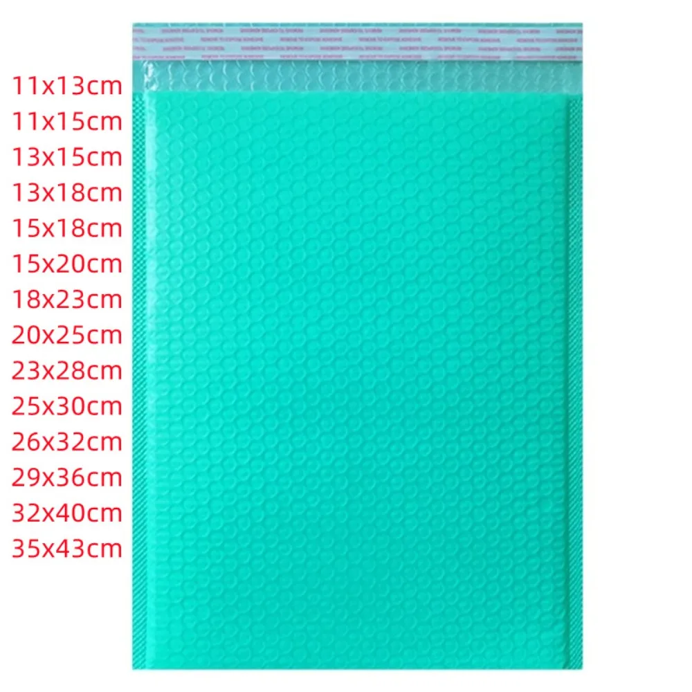 Kleine, große, grüne, dickere Luftpolstertaschen zum Verpacken von Umschlägen, Versandtaschen für kleine Unternehmen, Verpackungsverpackungen im Großhandel