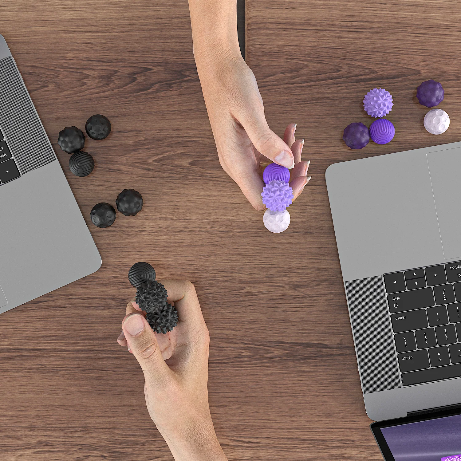 แม่เหล็ก Fidget ของเล่น,EDC ของเล่นบรรเทาความเครียด,Fidgeting Antistress ความวิตกกังวล Sensory ของเล่นแม่เหล็กลูกสําหรับเด็กผู้ใหญ่ออทิสติก ADHD