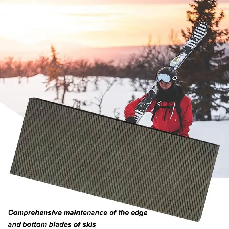 Snowboard-Trimmschärfer-Werkzeug, 11-Zahn-Design, Einzel- und Doppelversion, Trimmfeile, Wartungswerkzeug für Side Edge Tuning