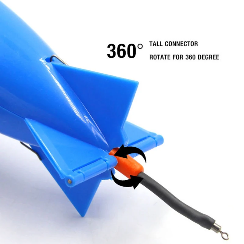 PRO BEROS ปลาคาร์พตกปลา Rocket Feeder Spod Bomb Float Lure เหยื่อ Spomb เม็ดจรวด Feeders ตําแหน่งเกียร์อุปกรณ์เสริม