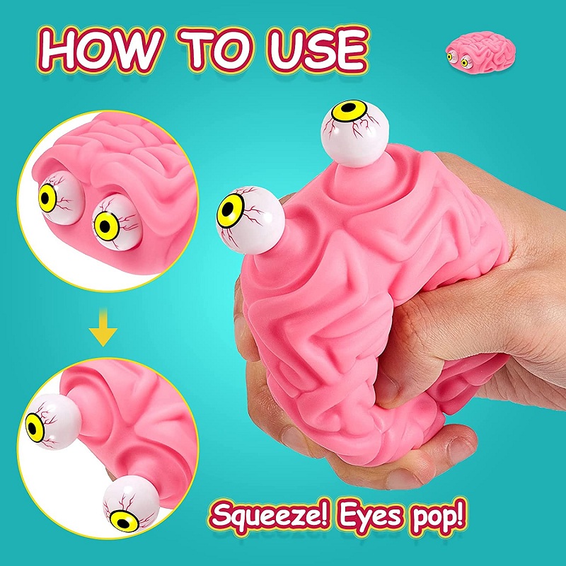 Flippy Não Squishy Mắt Bật Bóp Fidget Splat Đồ Chơi Căng Thẳng Và Lo Lắng Giảm Bóng Chống Lo Âu Tập Trung Quà Tặng Đồ Chơi cho Bé