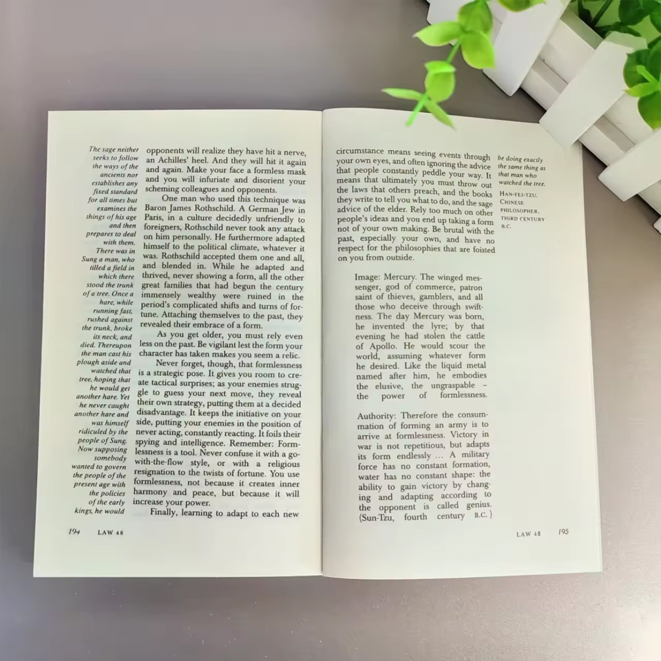 The Concise 48 Laws of Power English Book By Robert Greene Political Leadership Political Philosophy Motivation Books for Adult