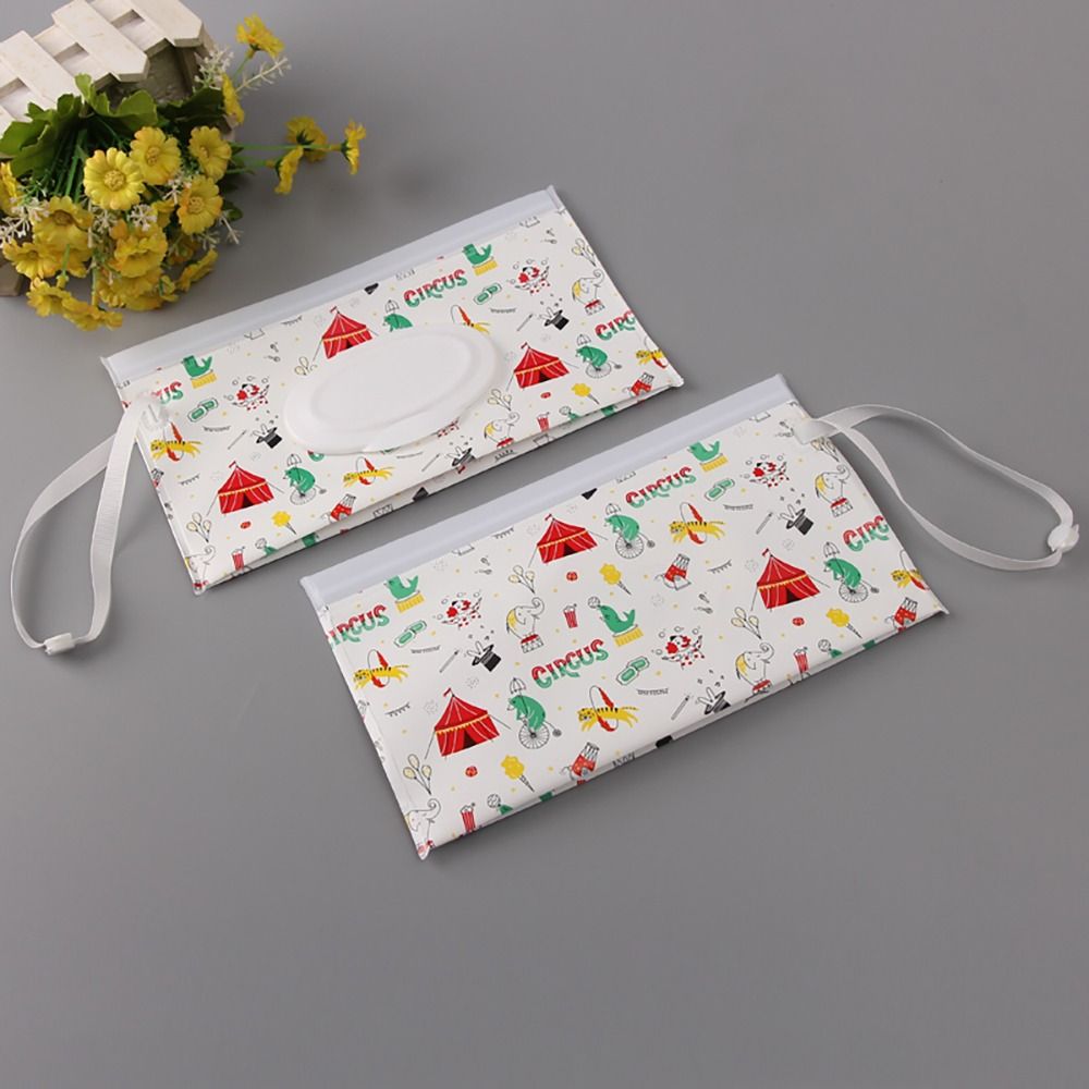 Acessórios úteis para carrinho de bebê, capa portátil, produto para bebê, bolsa cosmética, caixa de tecido, suporte de lenços umedecidos, bolsa de lenços umedecidos