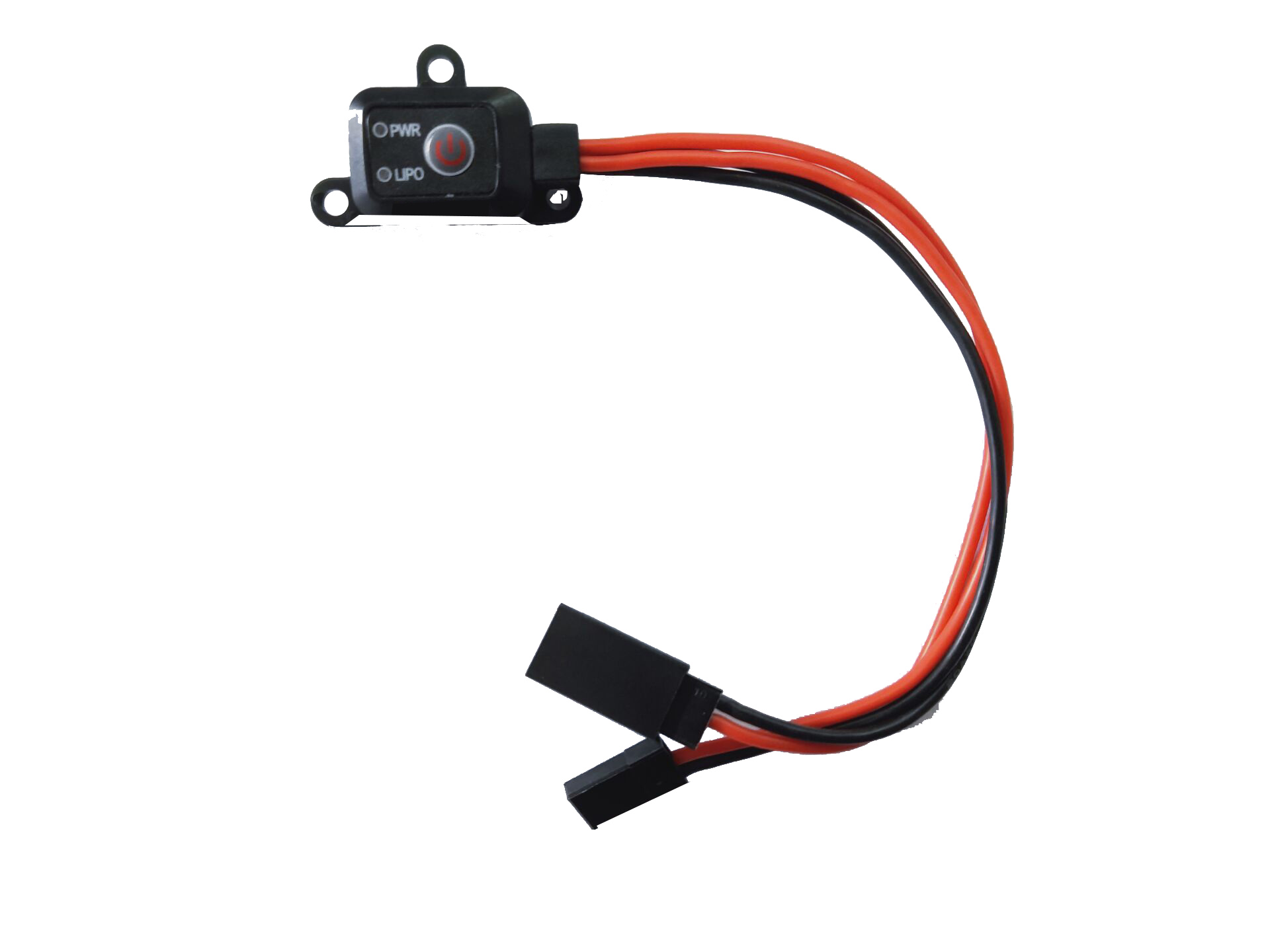 Neuer kleiner kleiner MCU-gesteuerter Ein-/Ausschalter mit Batteriespannungskontrolle für RC-Auto-Flugzeug-Boot-Lipo NIHM NIcad-Batterien