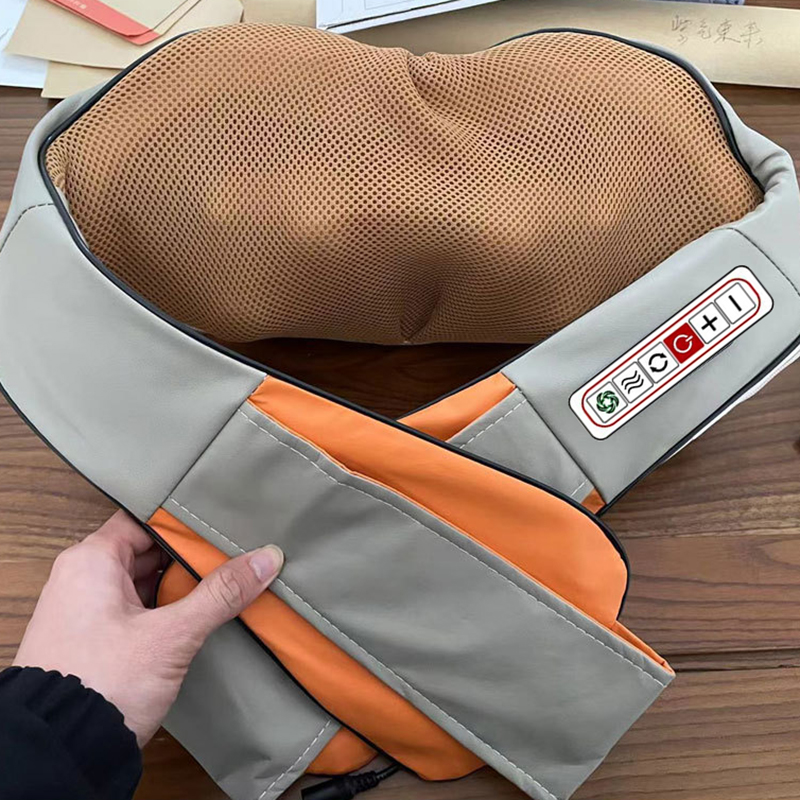 Amassar Massagem Xale para Amassar o Corpo Inteiro, Veículo Massageador Home, Cadeira de Massagem, Ombro e Cintura