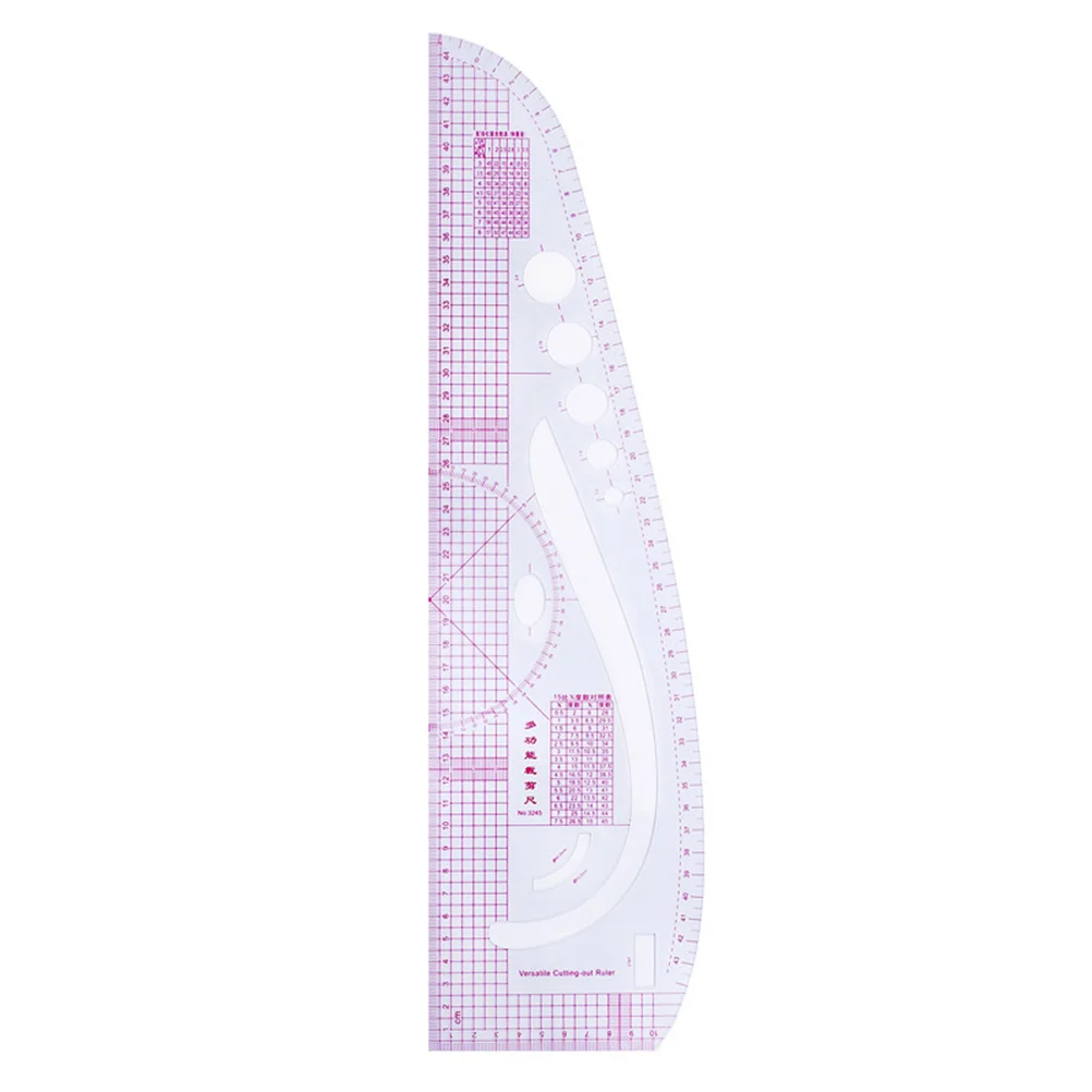 Tailor Rulers Multipurpose Tailoring Sewing Patterns Embroidery Set Fabric French Curve Draft