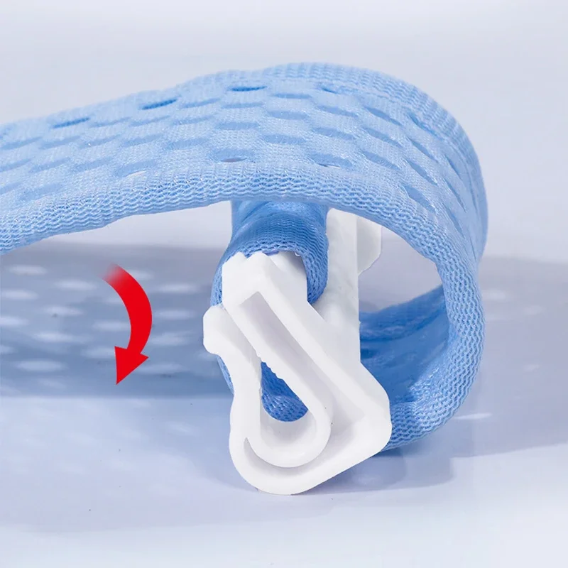 Babybadje Net Mat Kinderen Pasgeboren Verstelbaar Badkussen Zitkussen Kruisvormig Antislip Bad Douche Wieg Bed Zitting