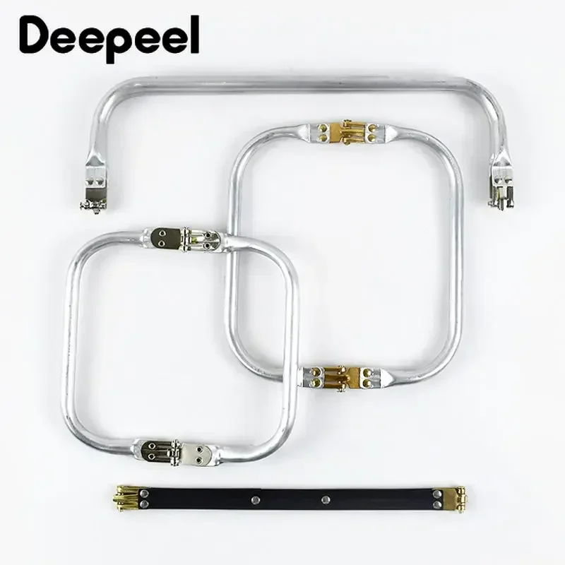 1-5 pçs metal beijo fecho bolsa quadro nuvem saco médico tubo de alumínio alça fivela diy sacos embreagem alças acessórios de ferragem
