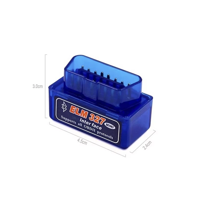 Мини Bluetooth ELM327 V2.1 V1.5 Автоматический OBD сканер Инструмент для считывания кодов Автомобильный диагностический инструмент Super ELM 327 для протоколов Android OBDII