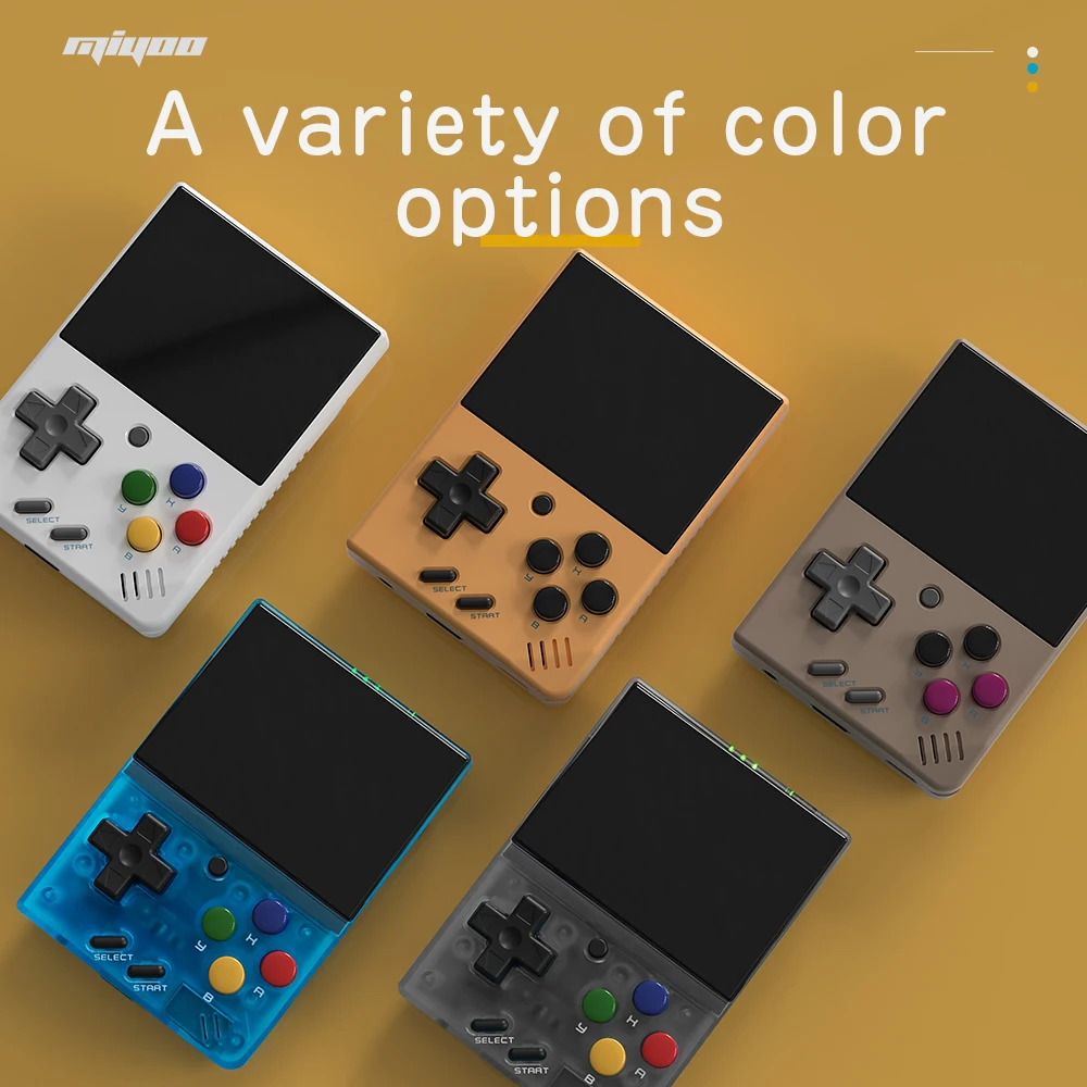 MIYOO MINI V2 V3 Di Động Retro Chơi Game Cầm Tay 2.8Inch IPS HDScreen Máy Trò Chơi Điện Tử Hệ Thống Linux Cổ Điển Chơi Game Giả Lập