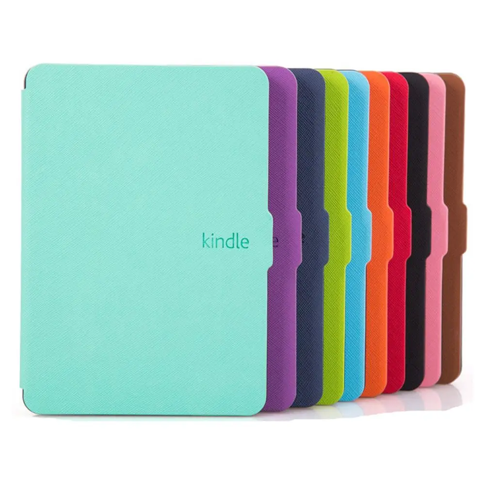 Kindle paperwhite用PUレザー保護ケース,スマートマグネットカバー,超スリム,1, 2, 3