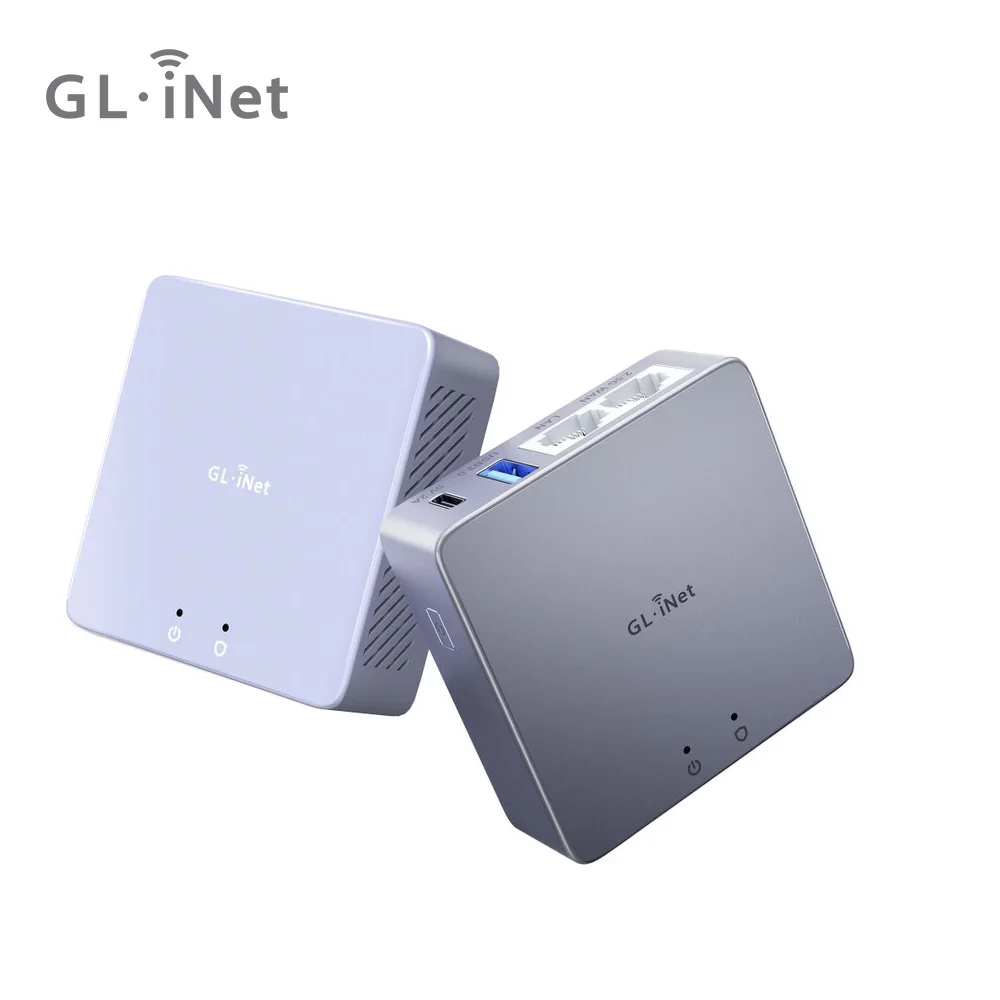 Gl-inet-Mini puerta de enlace de seguridad VPN para el hogar, oficina y trabajo remoto, GL-MT2500/MT2500A, seguridad por Internet, WAN 2,5G